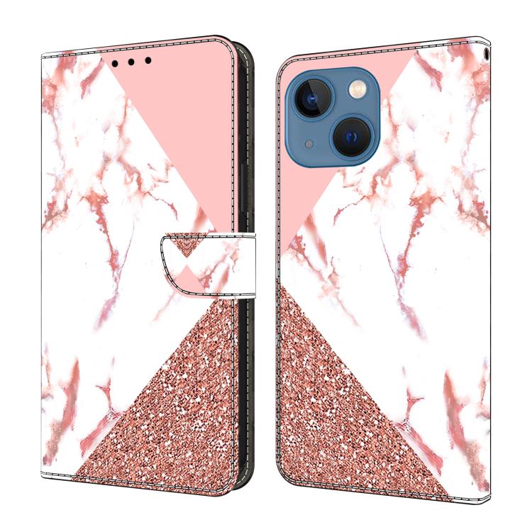 Custodia in ecopelle effetto cristallo per iPhone 14 13