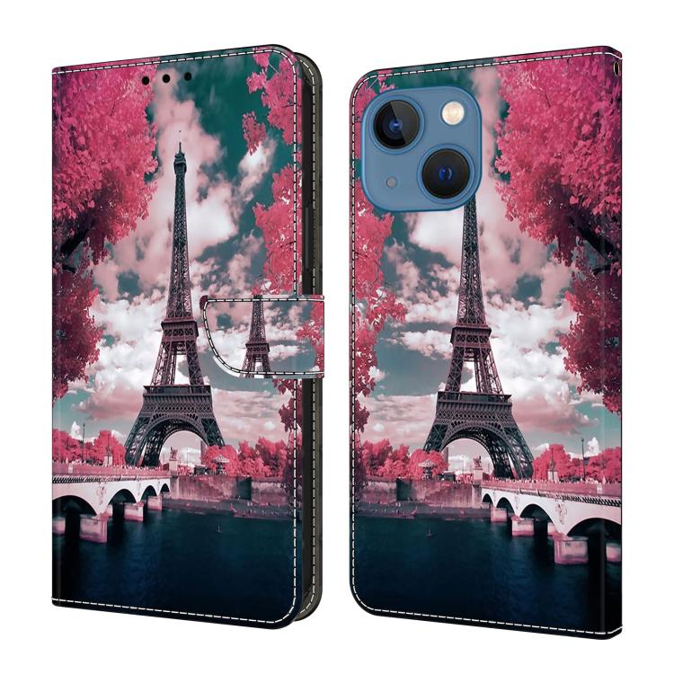 Custodia in ecopelle effetto cristallo per iPhone 14 13