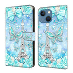 Custodia in ecopelle effetto cristallo per iPhone 14 13