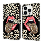 Custodia in ecopelle effetto cristallo per iPhone 14 Pro