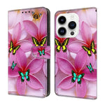 Custodia in ecopelle effetto cristallo per iPhone 14 Pro