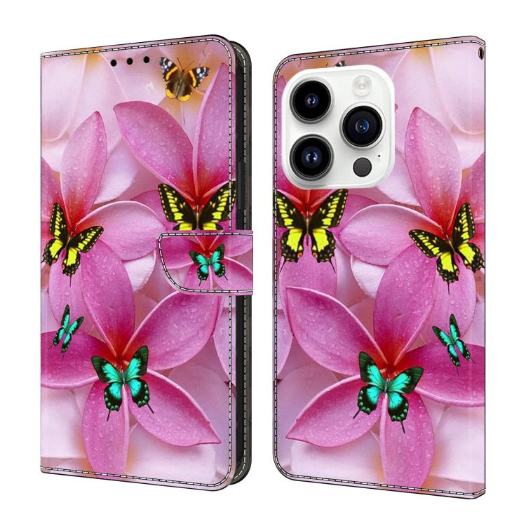 Custodia in ecopelle effetto cristallo per iPhone 14 Pro