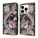 Custodia in ecopelle effetto cristallo per iPhone 14 Pro