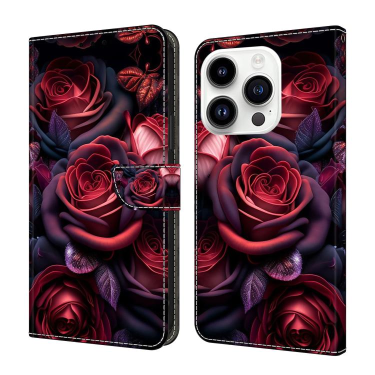 Custodia in ecopelle effetto cristallo per iPhone 14 Pro