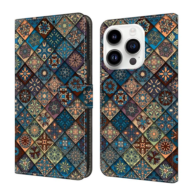 Custodia in ecopelle effetto cristallo per iPhone 14 Pro
