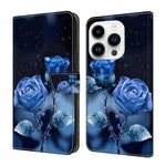 Custodia in ecopelle effetto cristallo per iPhone 14 Pro