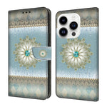 Custodia in ecopelle effetto cristallo per iPhone 14 Pro