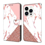 Custodia in ecopelle effetto cristallo per iPhone 14 Pro