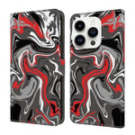 Custodia in ecopelle effetto cristallo per iPhone 14 Pro