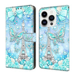 Custodia in ecopelle effetto cristallo per iPhone 14 Pro