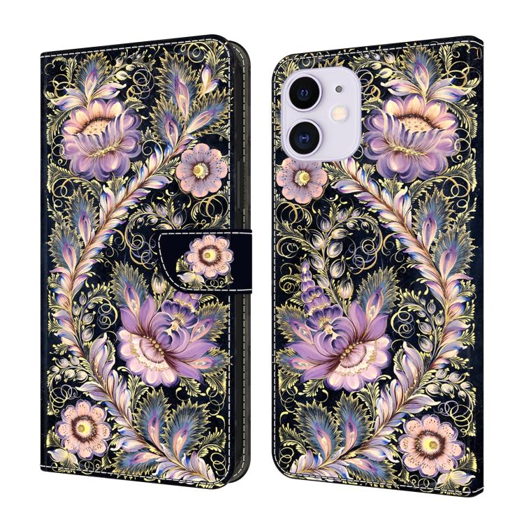 Custodia in ecopelle effetto cristallo per iPhone 11