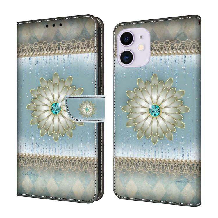 Custodia in ecopelle effetto cristallo per iPhone 11