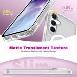 Custodia per telefono ibrida in TPU PC antiurto e magnetica, delicata sulla pelle., For Samsung Galaxy S25+ / S24+ 5G, For Samsung Galaxy S25 Ultra 5G, For Samsung Galaxy S24 FE 5G, For Samsung Galaxy A55 5G