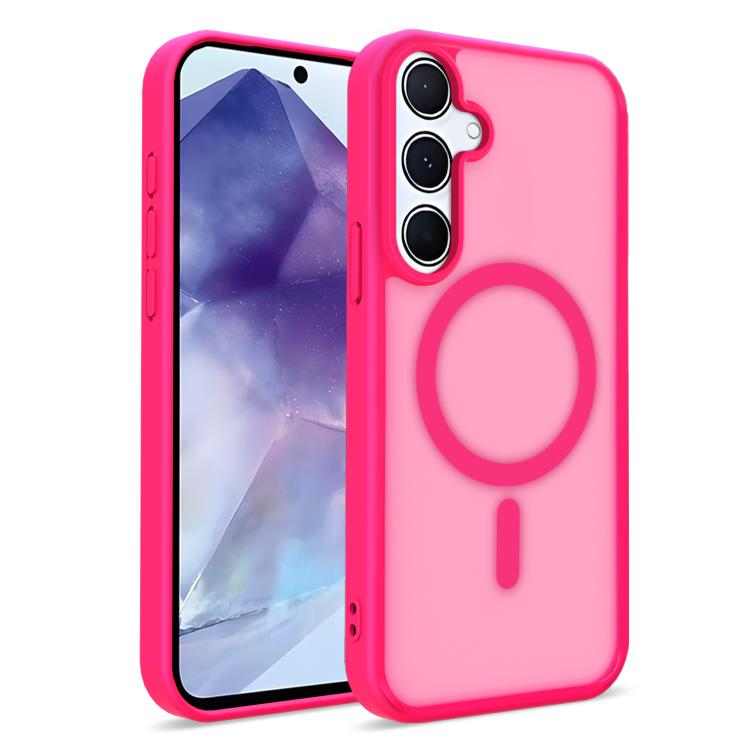 Custodia per telefono ibrida in TPU PC antiurto e magnetica, delicata sulla pelle., For Samsung Galaxy S25+ / S24+ 5G, For Samsung Galaxy S25 Ultra 5G, For Samsung Galaxy S24 FE 5G, For Samsung Galaxy A55 5G
