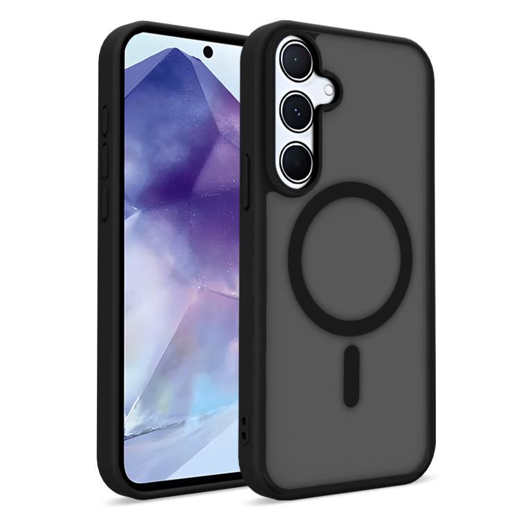 Custodia per telefono ibrida in TPU PC antiurto e magnetica, delicata sulla pelle., For Samsung Galaxy S25+ / S24+ 5G, For Samsung Galaxy S25 Ultra 5G, For Samsung Galaxy S24 FE 5G, For Samsung Galaxy A55 5G