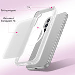 Custodia per telefono ibrida in TPU PC antiurto e magnetica, delicata sulla pelle., For Samsung Galaxy A35 5G, For Samsung Galaxy S24 Ultra 5G, For Samsung Galaxy S23 Ultra / S22 Ultra