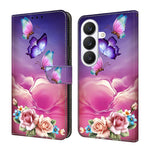 Custodia per telefono in ecopelle con effetto cristallo., For Samsung Galaxy S26 5G