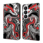 Custodia per telefono in ecopelle con effetto cristallo., For Samsung Galaxy S26 5G