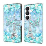 Custodia per telefono in ecopelle con effetto cristallo., For Samsung Galaxy S26 5G
