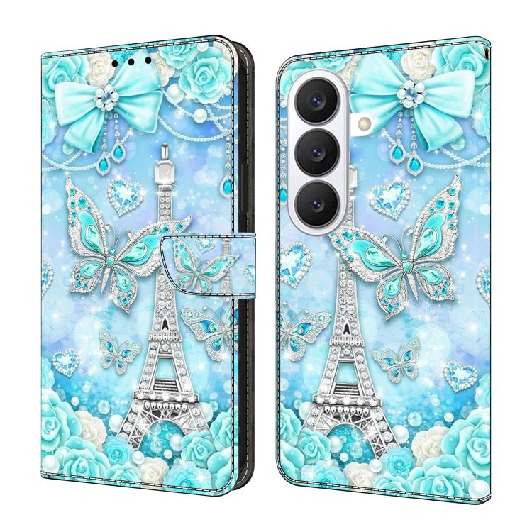 Custodia per telefono in ecopelle con effetto cristallo., For Samsung Galaxy S26 5G