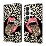 Custodia per telefono in ecopelle con effetto cristallo., For Samsung Galaxy S26+ 5G