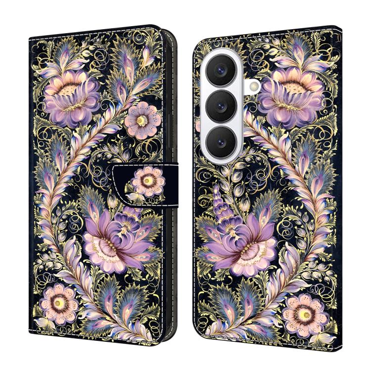 Custodia per telefono in ecopelle con effetto cristallo., For Samsung Galaxy S26+ 5G