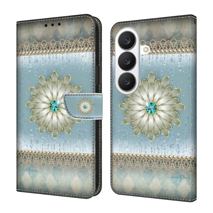 Custodia per telefono in ecopelle con effetto cristallo., For Samsung Galaxy S26+ 5G