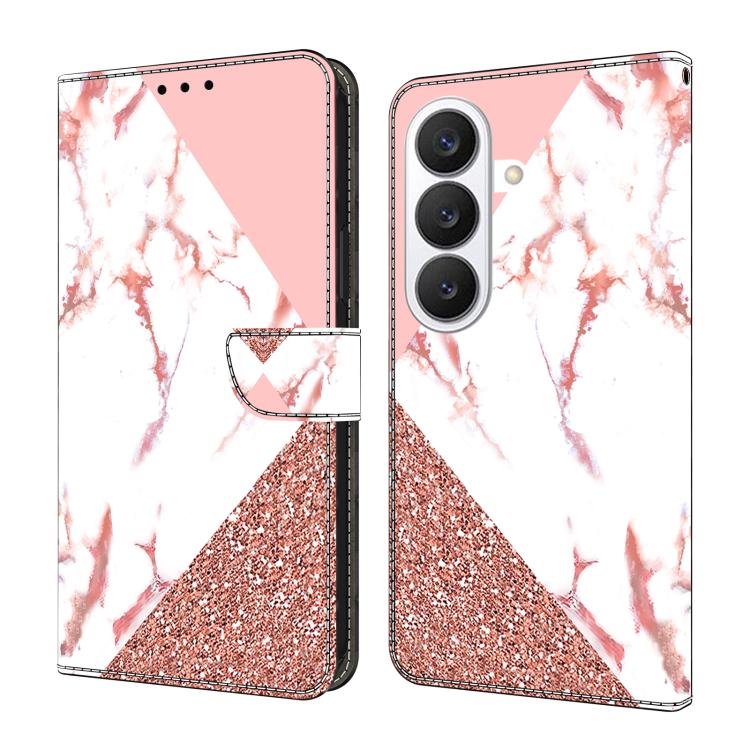 Custodia per telefono in ecopelle con effetto cristallo., For Samsung Galaxy S26+ 5G