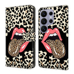 Custodia per telefono in ecopelle con effetto cristallo., For Samsung Galaxy S26 Ultra 5G
