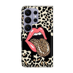 Custodia per telefono in ecopelle con effetto cristallo., For Samsung Galaxy S26 Ultra 5G