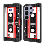 Custodia per telefono in ecopelle con effetto cristallo., For Samsung Galaxy S26 Ultra 5G