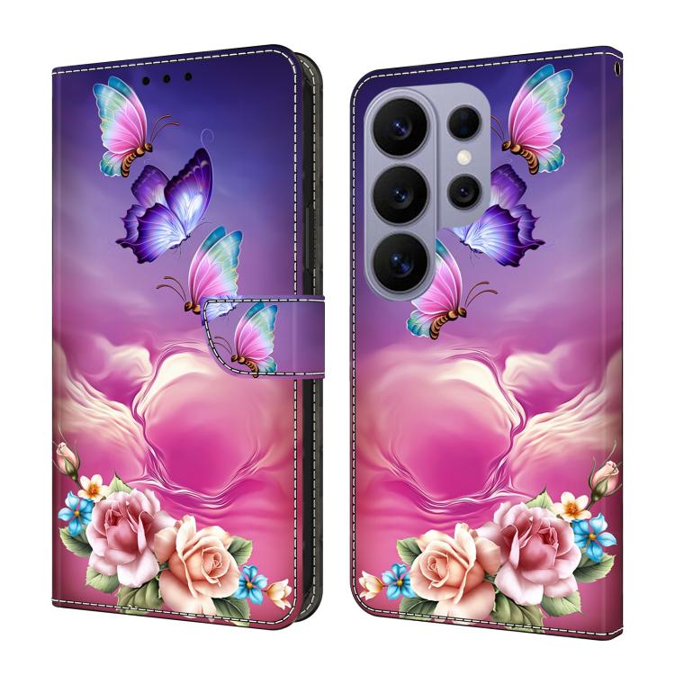 Custodia per telefono in ecopelle con effetto cristallo., For Samsung Galaxy S26 Ultra 5G