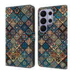 Custodia per telefono in ecopelle con effetto cristallo., For Samsung Galaxy S26 Ultra 5G