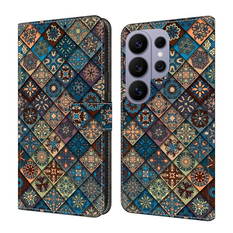 Custodia per telefono in ecopelle con effetto cristallo., For Samsung Galaxy S26 Ultra 5G