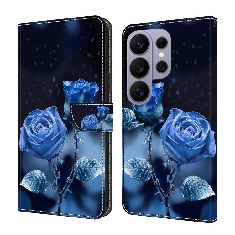 Custodia per telefono in ecopelle con effetto cristallo., For Samsung Galaxy S26 Ultra 5G