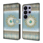 Custodia per telefono in ecopelle con effetto cristallo., For Samsung Galaxy S26 Ultra 5G