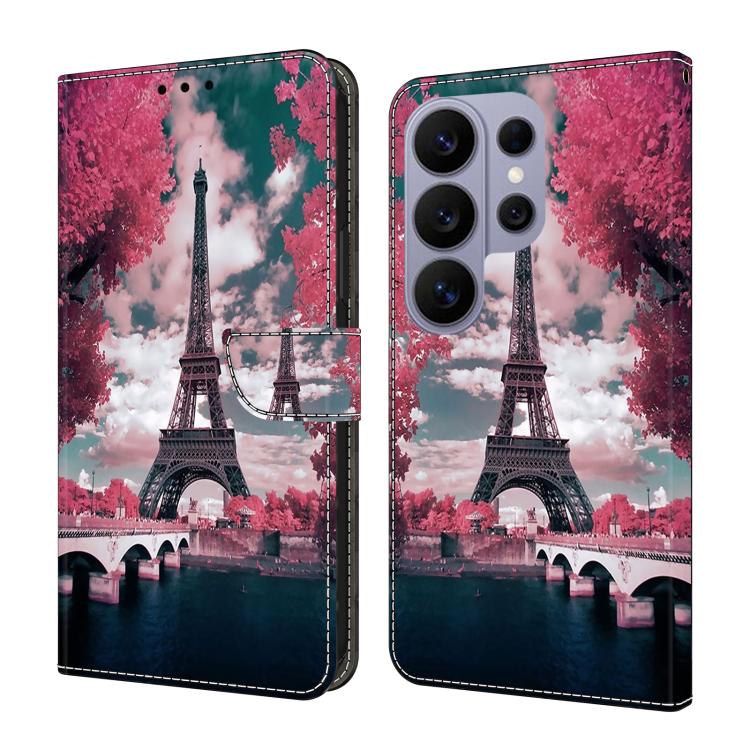 Custodia per telefono in ecopelle con effetto cristallo., For Samsung Galaxy S26 Ultra 5G