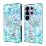 Custodia per telefono in ecopelle con effetto cristallo., For Samsung Galaxy S26 Ultra 5G