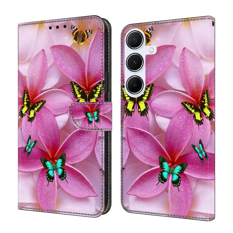 Custodia per telefono in ecopelle con effetto cristallo., For Samsung Galaxy A24 4G