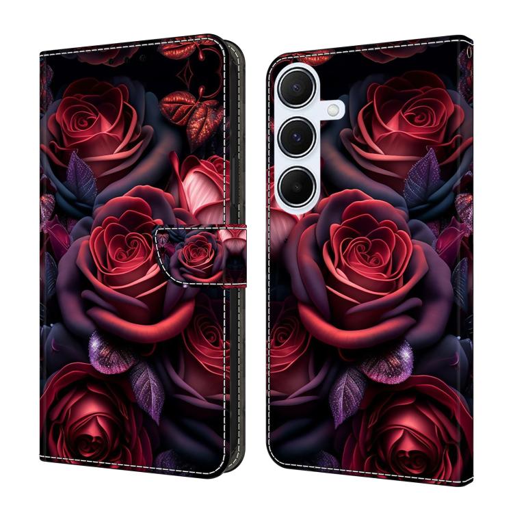 Custodia per telefono in ecopelle con effetto cristallo., For Samsung Galaxy A24 4G