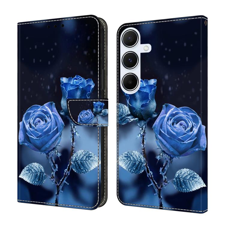 Custodia per telefono in ecopelle con effetto cristallo., For Samsung Galaxy A24 4G