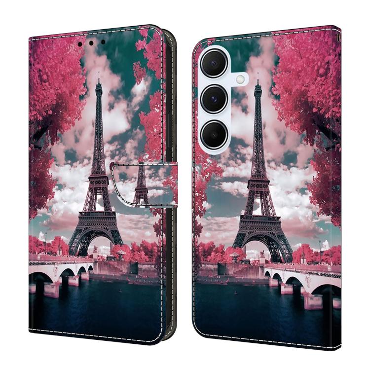 Custodia per telefono in ecopelle con effetto cristallo., For Samsung Galaxy A24 4G