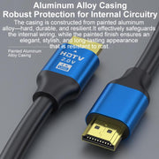 Cavo video HDTV HDMI 2.0 ad alta velocità 4K Ultra HD con connettori placcati in oro., 0.5m, 1m, 1.5m, 2m, 3m, 5m, 10m, 15m, 20m