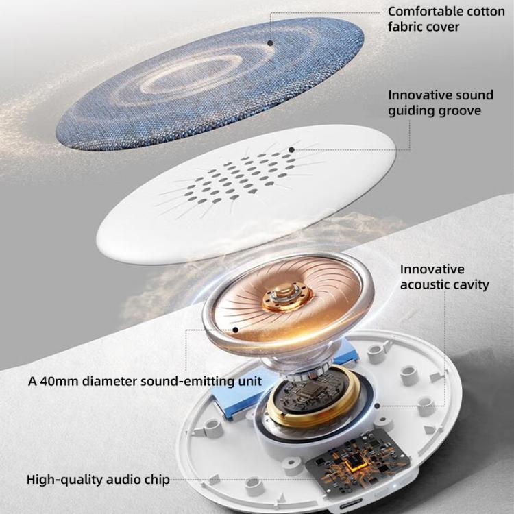 X5 Pro Dispositivo per il suono del cuscino ultra sottile con rumore bianco e altoparlante Bluetooth wireless