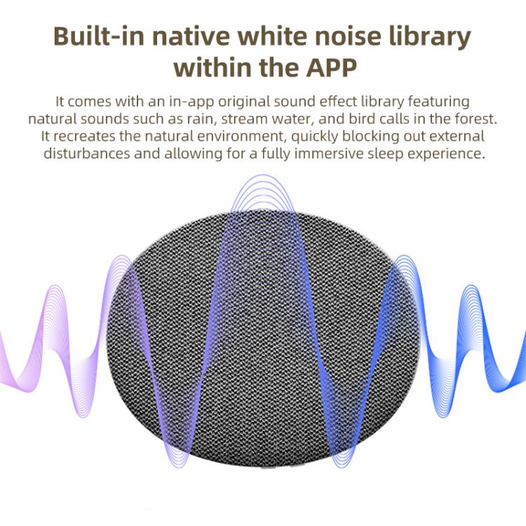 X5 Pro Dispositivo per il suono del cuscino ultra sottile con rumore bianco e altoparlante Bluetooth wireless
