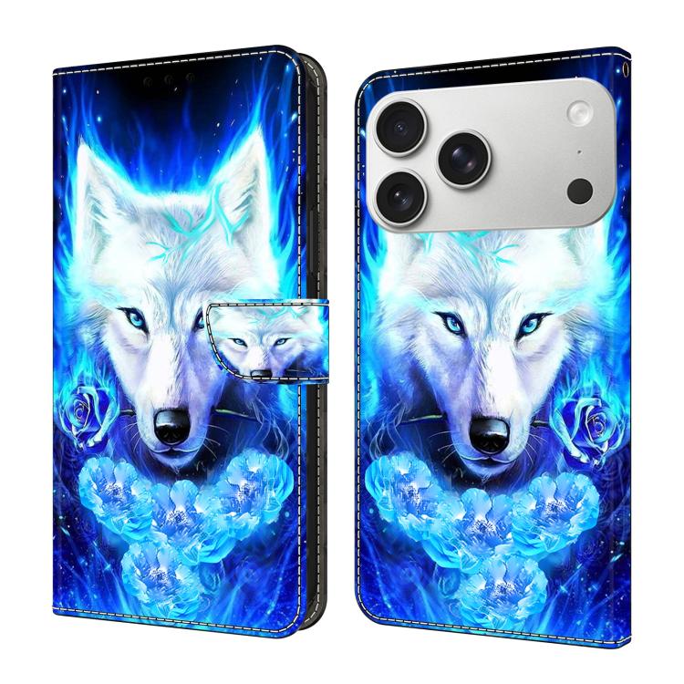Custodia per telefono in ecopelle con effetto cristallo., For iPhone 18 Pro Max / 17 Pro Max