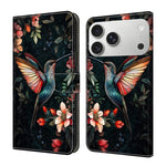 Custodia per telefono in ecopelle con effetto cristallo., For iPhone 18 Pro Max / 17 Pro Max