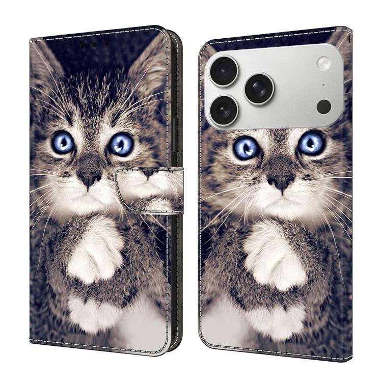 Custodia per telefono in ecopelle con effetto cristallo., For iPhone 18 Pro Max / 17 Pro Max