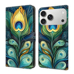 Custodia per telefono in ecopelle con effetto cristallo., For iPhone 18 Pro Max / 17 Pro Max