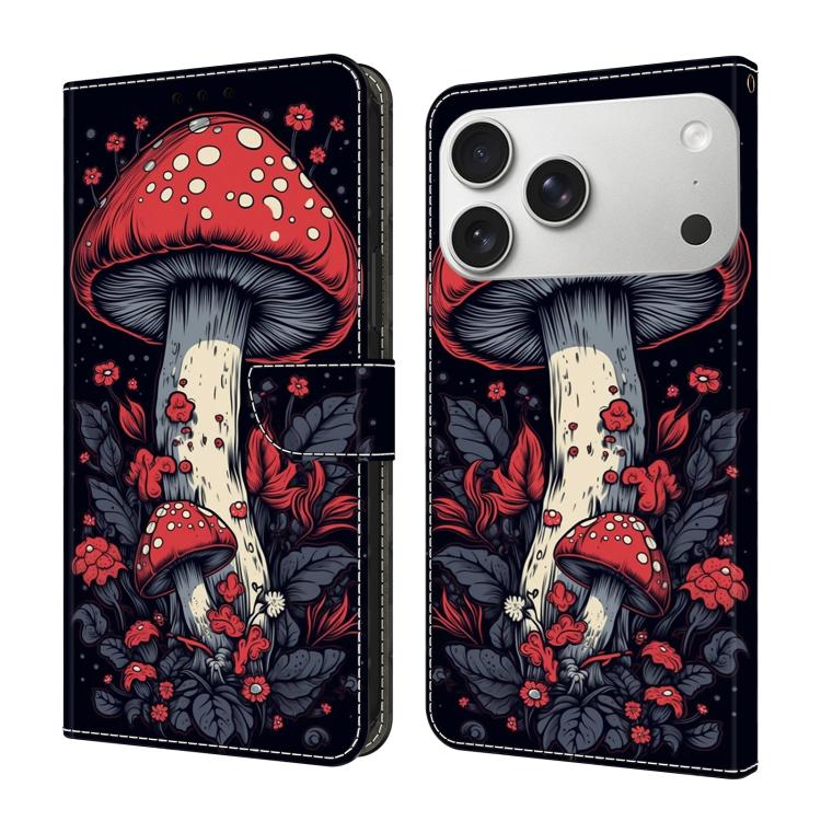 Custodia per telefono in ecopelle con effetto cristallo., For iPhone 18 Pro Max / 17 Pro Max